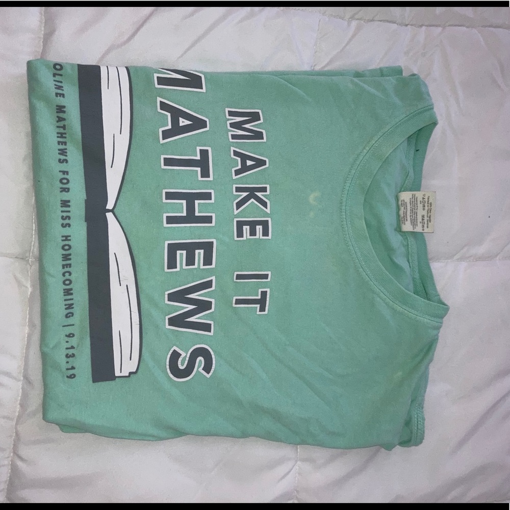 Make it Matthews Mint T-shirt